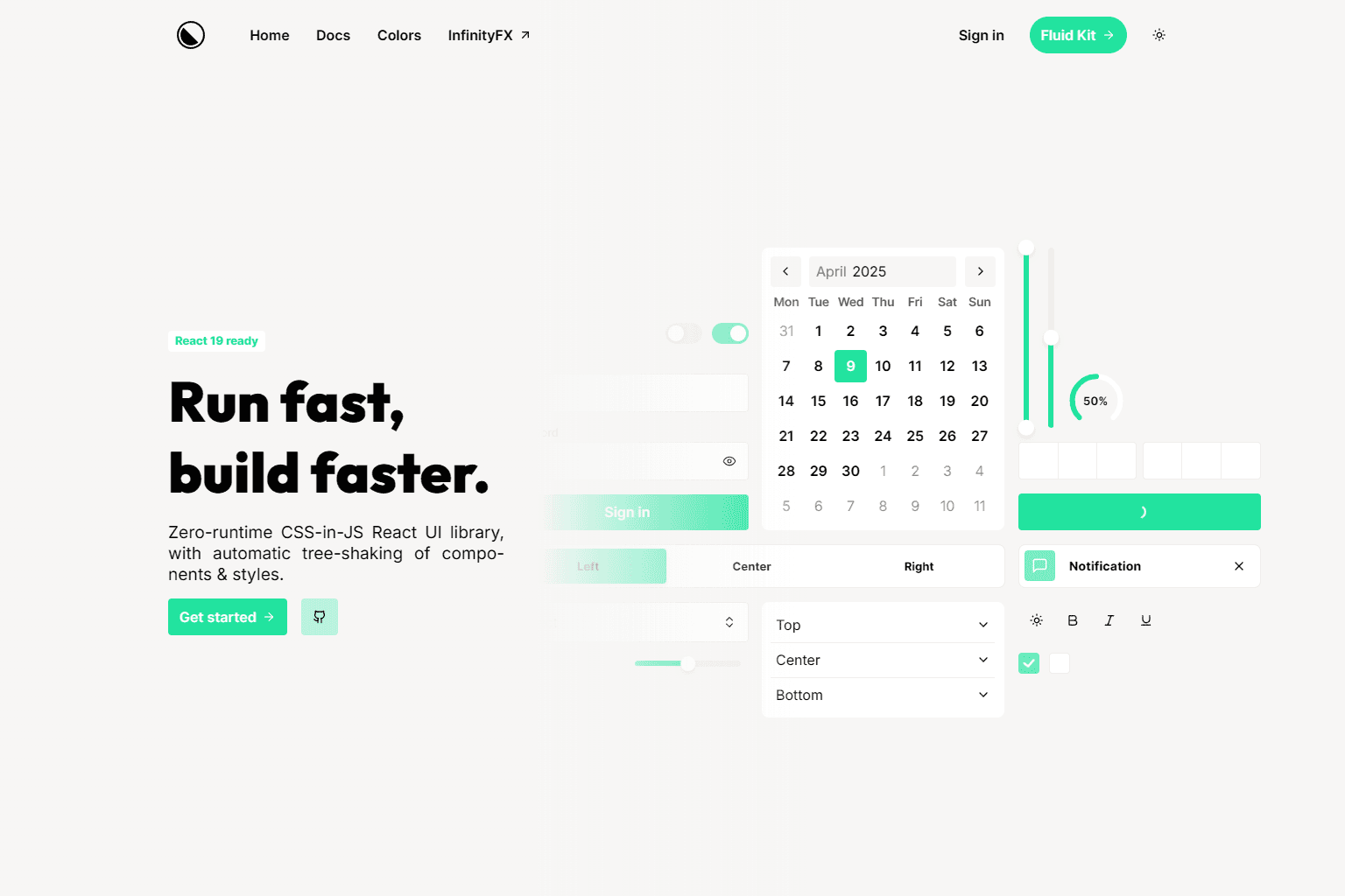 Fluid UI