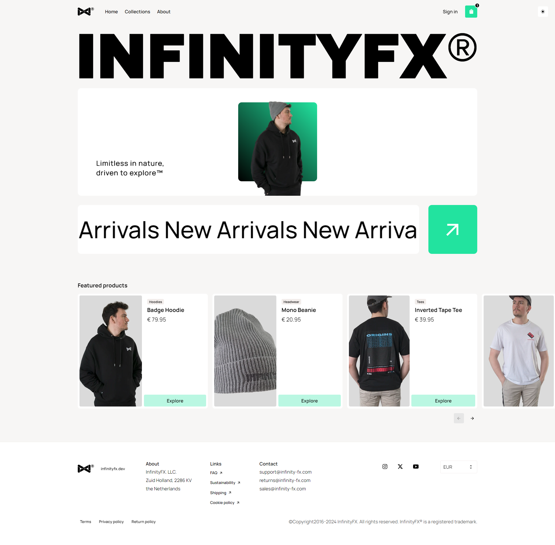 InfinityFX clothing